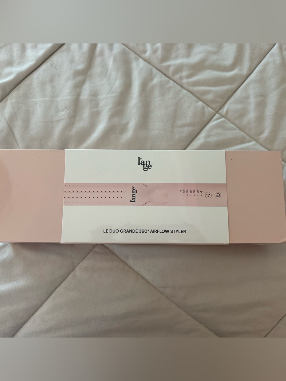 New Lange Le Duo Grande 360° Airflow Styler - Light Pink